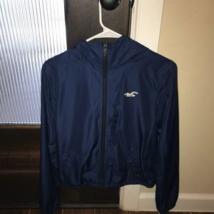 Blue Hollister jacket